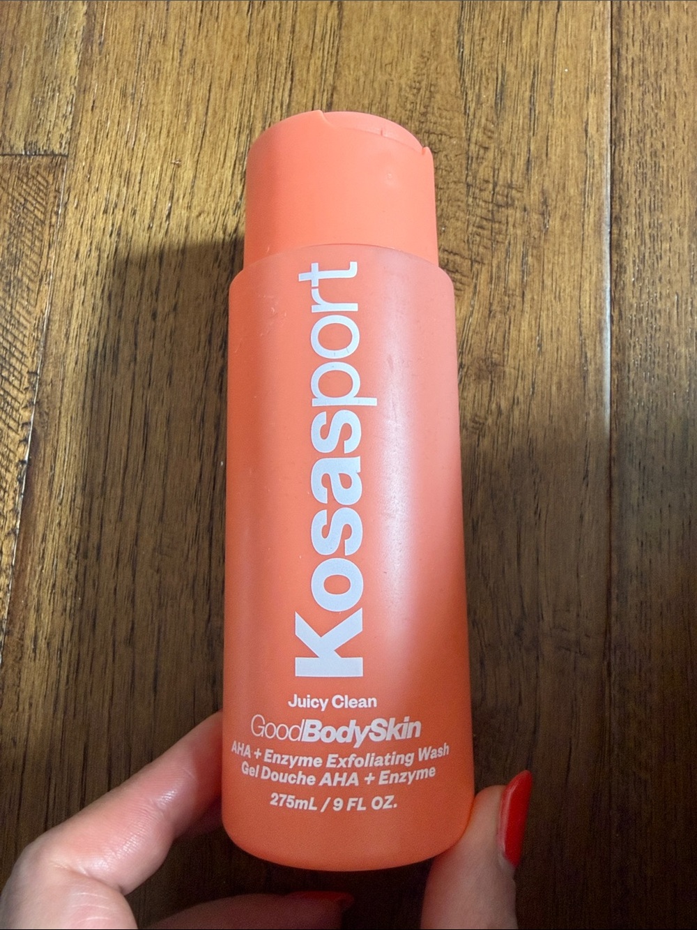 Kosasport brand new Juicy Clean GoodBodySkin Exfoliating Body Wash